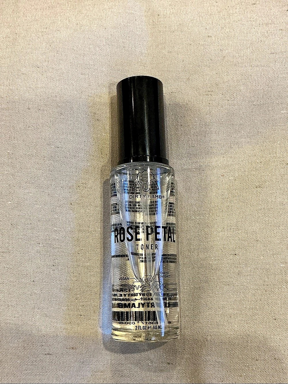 Dirty Lamb rose petal toner